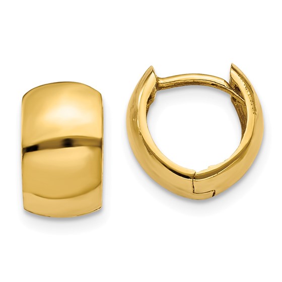 14k Yellow Gold Hinged Hoop Earrings 14k Yellow Gold Hinged Hoop Earrings